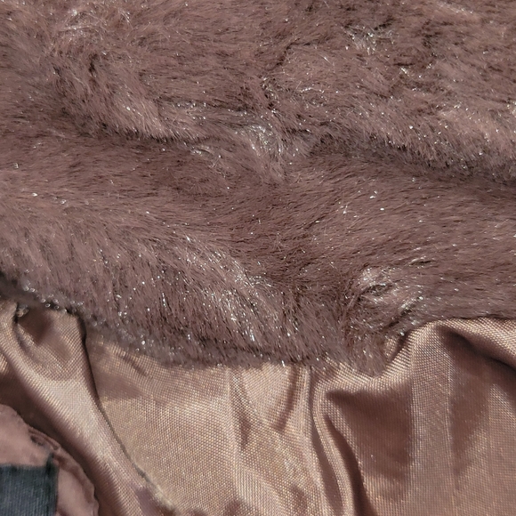 Aeropostale Remixed Down Cropped Puffer Coat Size Large - Picture 8 of 10